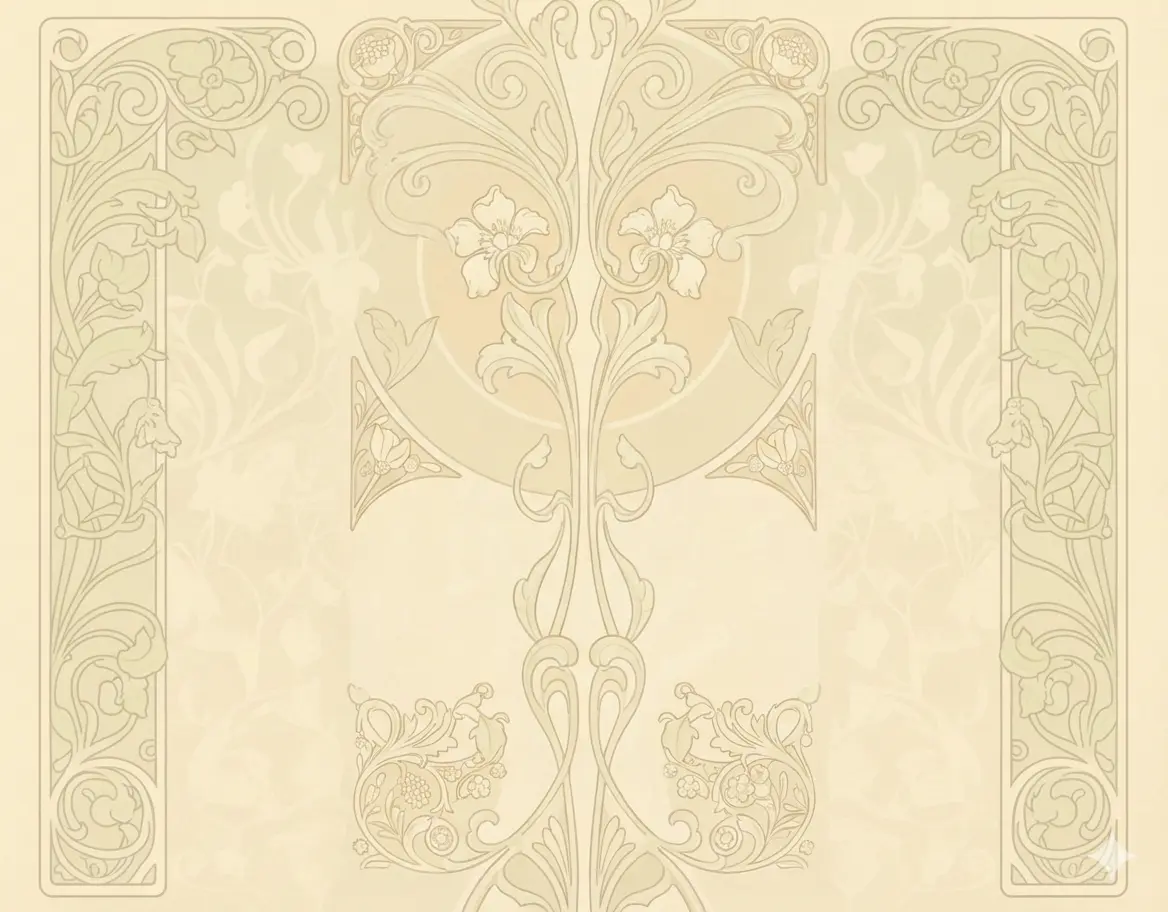 Décoration style art nouveau